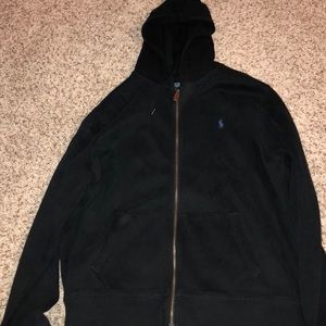 Black Polo Ralph Lauren Zip-Up Sweater